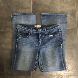 Lei Sophia Hipster Flare Jeans .. Size 9 Short